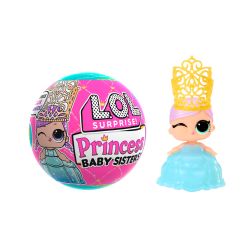 L.O.L. - PRINCESS MAKE-IT DRESS - POUPÉE TOUT-PETIT BÉBÉ SOEUR (BABY SISTER) ASST
